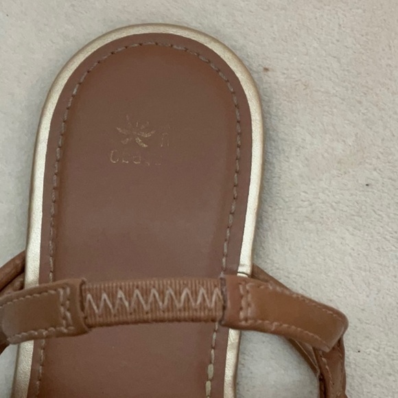 Montego Bay Club Tan Sandals with Slingback Strap - Picture 3 of 8